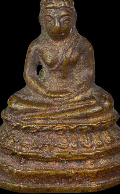 พระกริ่งรักษาดินแดน ปี2513 เนื้อทองเหลือง จ.กรุงเทพฯ ท่านเจ้าคุณนรฯ ปลุกเสก มาพร้อมบัตรรับรองความแท้