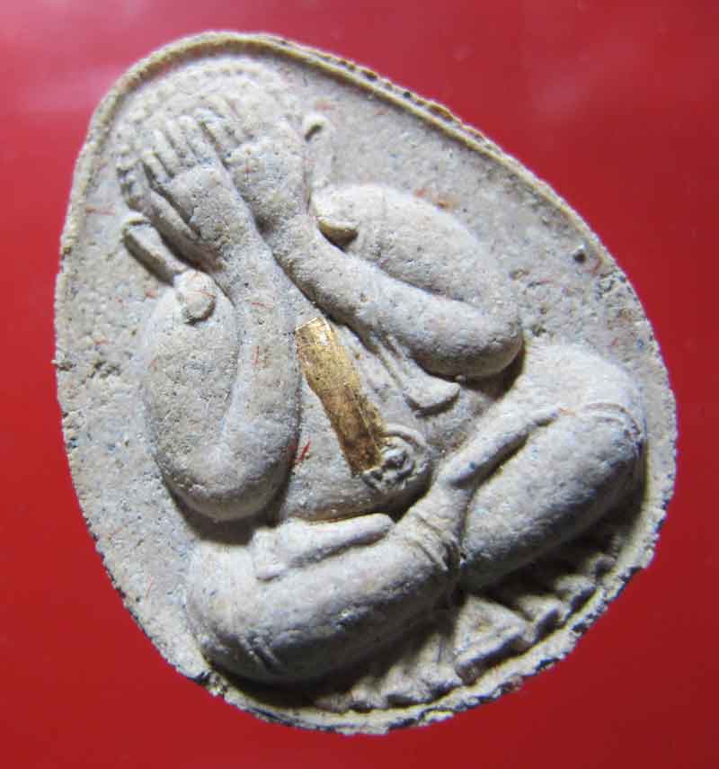 พระปิดตา หลวงพ่อเปิ่น วัดบางพระ จ.นครปฐม รุ่นมหาเศรษฐี ปลดหนี้ ปลอดภัย ปี 2535 