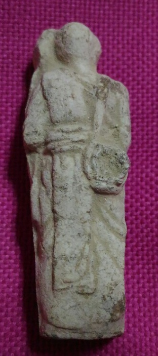 พระรูปเหมือน หลวงปู่เทพโลกอุดร พิมพ์สิวลี(ธุดงค์) เนื้อผงพุทธคุณ