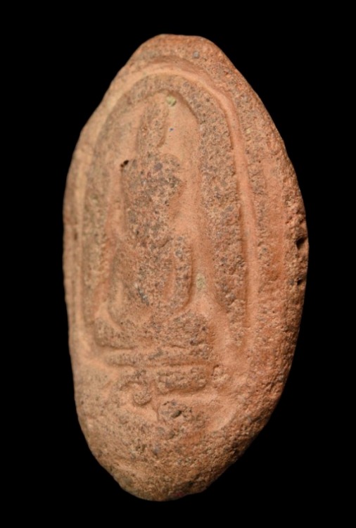 พระกรุวัดจุฬามณี พิมพ์หน้าฤาษีหลังนาง เนื้อดิน จ.พิษณุโลก