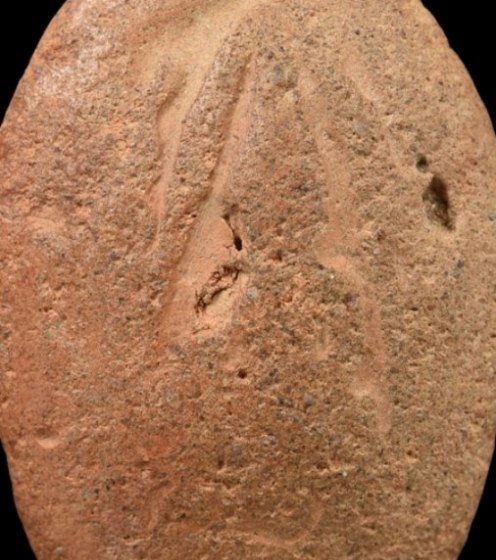 พระกรุวัดจุฬามณี พิมพ์หน้าฤาษีหลังนาง เนื้อดิน จ.พิษณุโลก