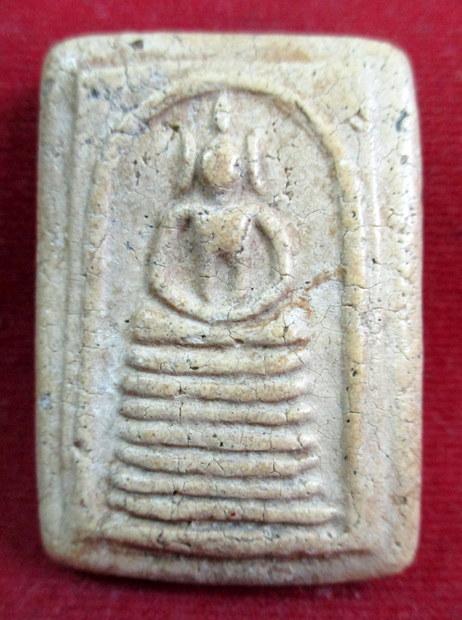 พระสมเด็จเกศไชโย วัดโพธิ์เกรียบ พิมพ์ 7ชั้น นิยม อ่างทอง