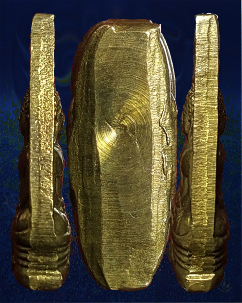 หลวงพ่อโสธร 2 หน้า 57-57 วงแหวนเต็ม ปี 08 ก้นกลึง ตรงปี สภาพสวยเดิม ๆ