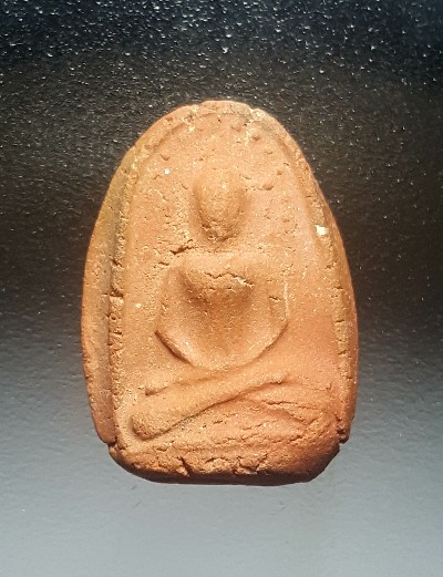 พระปรกโพธิ์ หลังยันต์ เนื้อดิน หลวงปู่ทอง วัดราชโยธา  