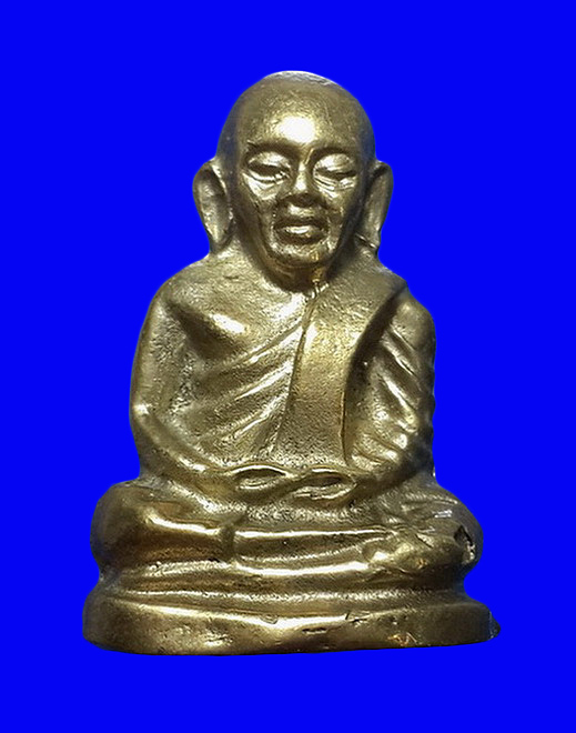 รูปหล่อหลวงพ่อเงิน วัดบางคลาน จ.พิจิตร หลวงพ่อเปรื่อง สร้างปลุกเสก ปี15 โค๊ดอุ ตอกเลข15 