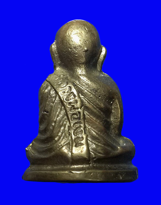 รูปหล่อหลวงพ่อเงิน วัดบางคลาน จ.พิจิตร หลวงพ่อเปรื่อง สร้างปลุกเสก ปี15 โค๊ดอุ ตอกเลข15 