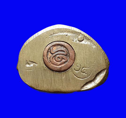 รูปหล่อหลวงพ่อเงิน วัดบางคลาน จ.พิจิตร หลวงพ่อเปรื่อง สร้างปลุกเสก ปี15 โค๊ดอุ ตอกเลข15 