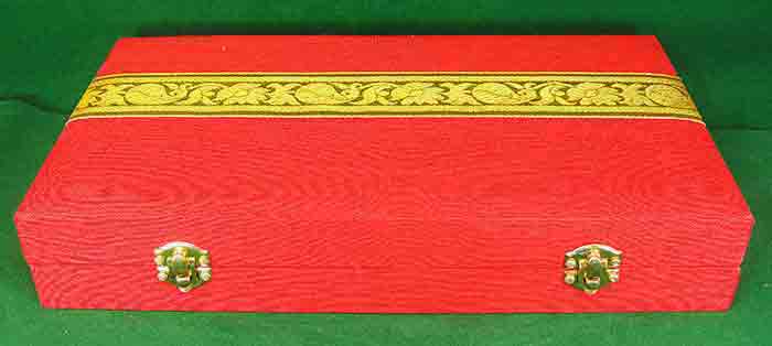 พระสมเด็จ พิมพ์ประธานใหญ่ พิมพ์เดิม เนื้อเก่า วัดระฆังโฆสิตารามฯ(คณะ๙) ชุด ๗ พิมพ์ พร้อมกล่อง