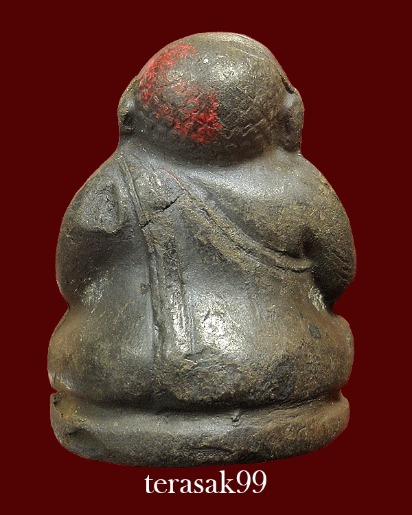 พระสังกัจจายน์ลอยองค์ หลวงพ่อกวย วัดโฆสิตาราม จ.ชัยนาท เนื้อดินผสมผงใบลาน อุดกริ่ง ราคาเบาๆ