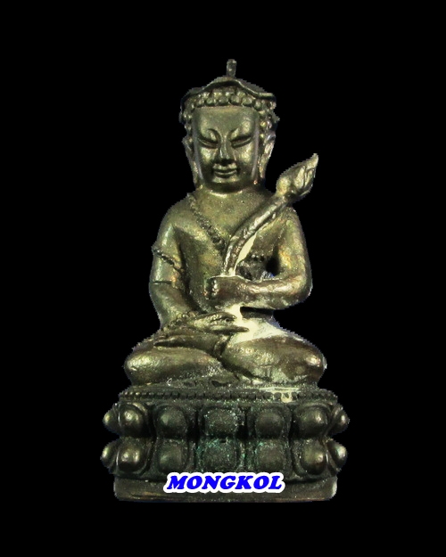 5000.-ชุดพระกริ่งอุปคุต คุตตฺจิตฺโต รุ่นแรก หลวงปู่คำบุ วัดกุดชมภู เนื้อนวะโลหะชนวน พ.ศ.2551 จ.อุบล