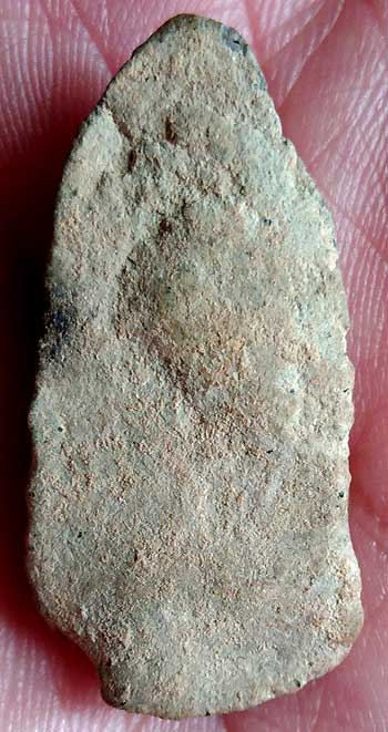 พระกรุวัดมอญ อ่างทอง พิมพ์นาคปรก เนื้อผงว่าน