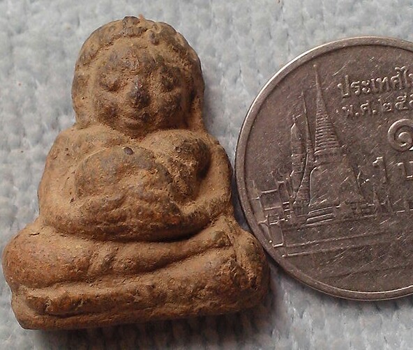 20 บาท พระสังกัจจายน์เนื้อดิน ไม่ทราบที่