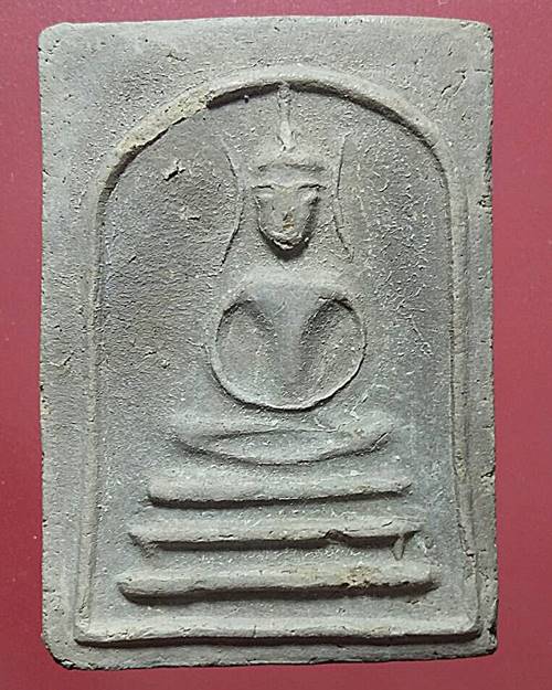 พระสมเด็จ หลวงพ่อกวย วัดโฆสิตาราม พิมพ์หูบายศรี องค์ที่2