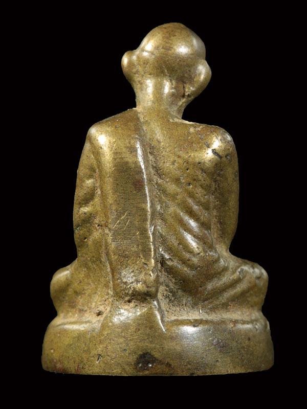 รูปหล่อโบราณ หลวงปู่แหวน แท้ ไม่ทราบรุ่น และปี