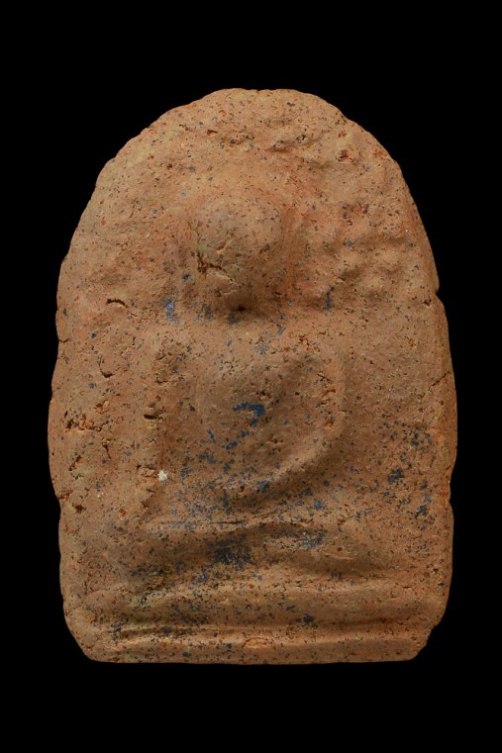 พระพิมพ์พระเปิม เนื้อดิน กรุวัดคู้ยาง จ.กำแพงเพชร ฟอร์มตรง สภาพดี