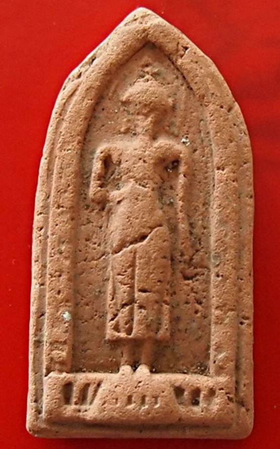 แบ่งบูชาพระแท้พร้อมบัตรพระกรุวัดทับผึ้ง พิมพ์ปางประทานพร จ.สุโขทัย ปี2473 พร้อมบัตรรับรองเพื่อนบ้าน