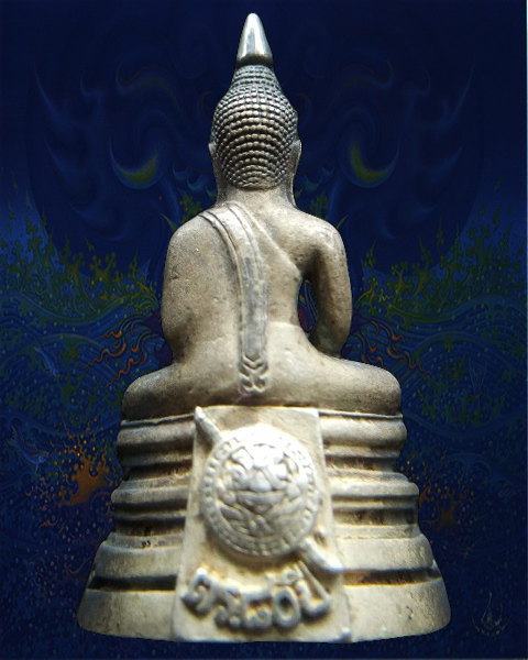 หลวงพ่อโสธร รุ่น 80 ปี กรมตำรวจ เนื้อเงินขัดเงา (ไม่มีกล่อง) หมายเลข 239965