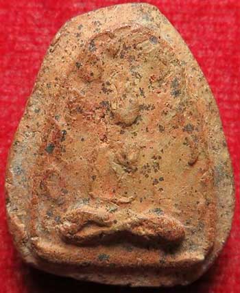 *พระกรุวัดราชนัดดา กทม. พิมพ์ปรกโพธิ์เล็บมือ เนื้อดินเผา*