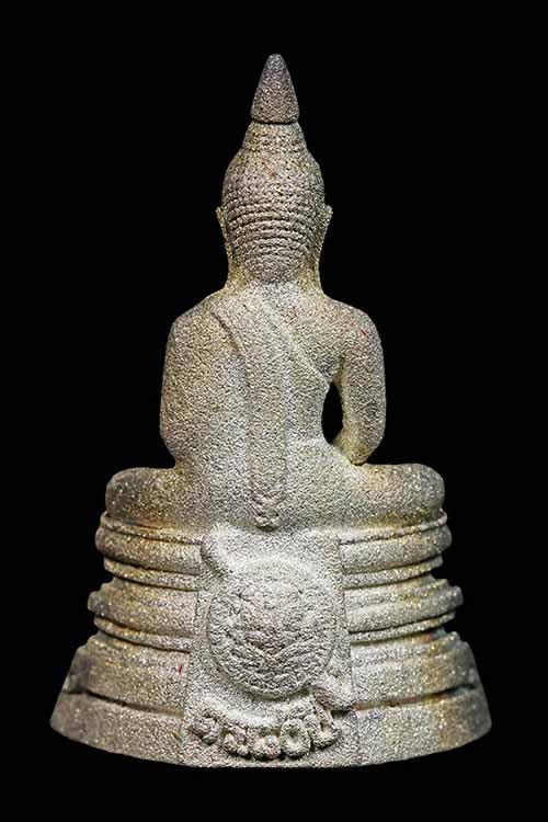 ลพ.โสธร 80ปีกรมตำรวจ เนื้อเงิน พ่นทรายผิวสวย 