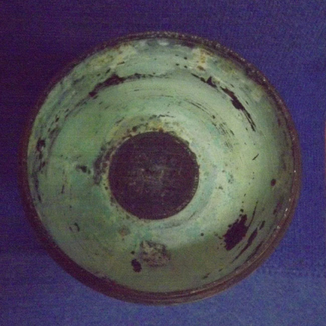 บาตรน้ำมนต์ สมเด็จพระญาณสังวร วัดบวรนิเวศน์ ปี 2534 ขนาด9นิ้ว