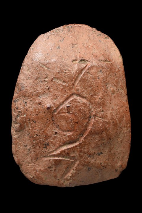 พระเปิม เนื้อดิน กรุวัดคู้ยาง จ.กำแพงเพชร พระไม่ผ่านการใช้ พอสวย