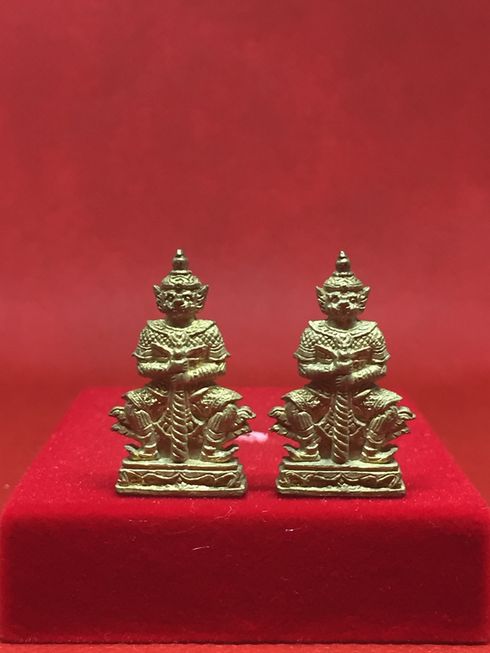 เคาะแรก>>ท้าวเวสสุวรรณ เนื้อชนวน รุ่นเททองฯ พ่อท่านพรหม วัดพลานุภาพ จ.ปัตตานี