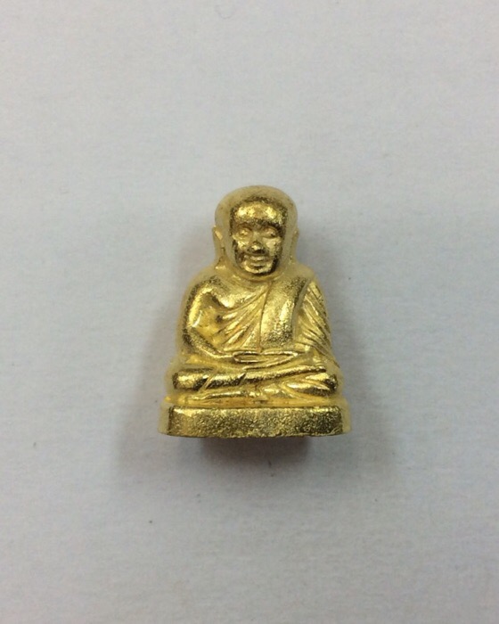 รูปหล่อ หลวงพ่อเงิน วัดบางคลาน จ.พิจิตร เนื้อทองระฆัง ปี51 กล่องเดิม #2