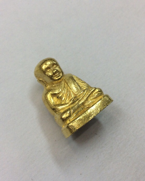 รูปหล่อ หลวงพ่อเงิน วัดบางคลาน จ.พิจิตร เนื้อทองระฆัง ปี51 กล่องเดิม #2