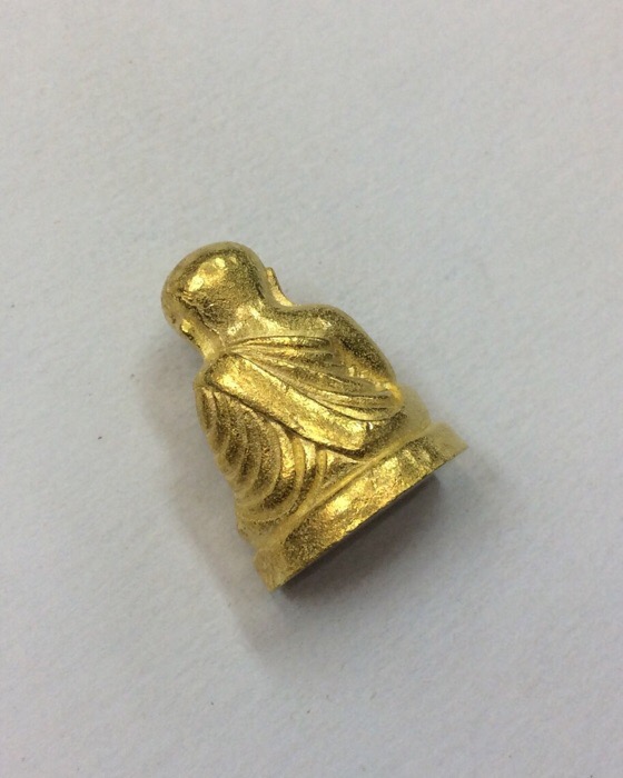 รูปหล่อ หลวงพ่อเงิน วัดบางคลาน จ.พิจิตร เนื้อทองระฆัง ปี51 กล่องเดิม #2