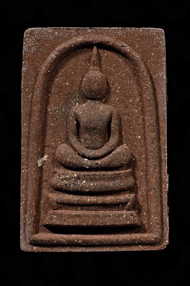 สมเด็จชนะจนหลวงปู่ทิมวัดพระขาว ปี 40 เนื้อชานหมากโรยผงตะไบ#2