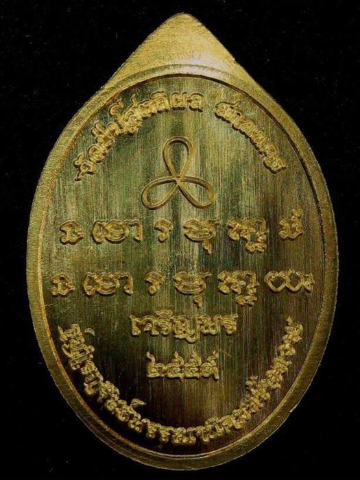 เหรียญหลวงตาบุญหนา วัดป่าโสตถิผล จ.สกลนคร เนื้อทองทิพย์
