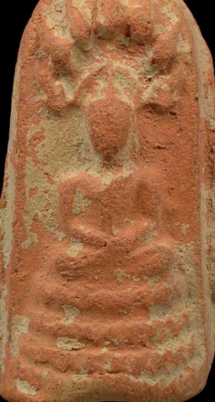 พระปรกโพธิ์ เนื้อดิน กรุวัดโตนดลาย จ.สมุทรสงคราม มาพร้อมบัตรรับรองความแท้