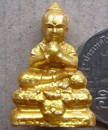 กุมารทองแก้วมณีเทพ(รุ่นแรก)หลวงพ่อสิน วัดละหารใหญ่จ ระยอง ปี2558 พร้อมกล่องเดิม