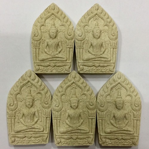 3# เคาะเดียวแดง ทีเดียว 5 องค์ พรายทองปี 55 เนื้อขาวพิมพ์ใหญ่พร้อมกล่องเดิม หลวงพ่อสาครปลุกเสก