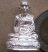 รูปเหมือน หลวงพ่อรวย วัดตะโก จ อยุธยา ปี2554 เนื้อเงิน มีโค้ด หมายเลข2169 พร้อมกล่องเดิม