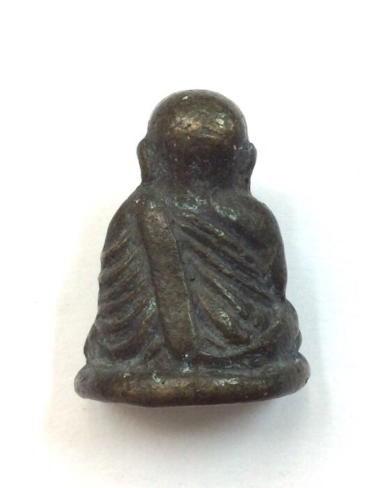 หลวงพ่อเงิน รุ่นฟ้าคำรณ วัดคงคาราม จ.พิจิตร ปี34 พิมพ์ใหญ่ เนื้อโลหะเก่า กล่องเดิม