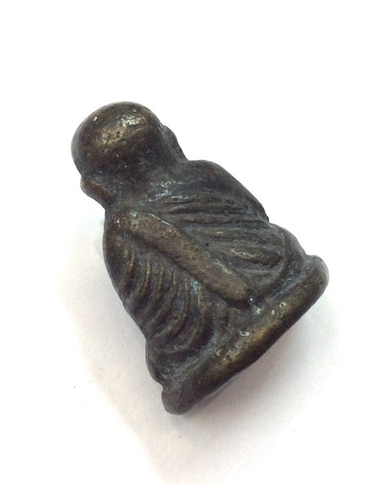 หลวงพ่อเงิน รุ่นฟ้าคำรณ วัดคงคาราม จ.พิจิตร ปี34 พิมพ์ใหญ่ เนื้อโลหะเก่า กล่องเดิม