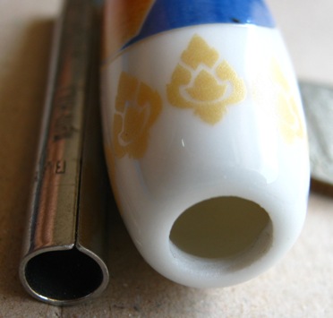 ตะกรุดโทนเซรามิค"หลวงปู่แผ้ว ปวโร"ข้างในสอดตะกรุดมหาบารมี80 พรรษา พิธีพุทธาภิเศก108คณาจารย์ ปี2550