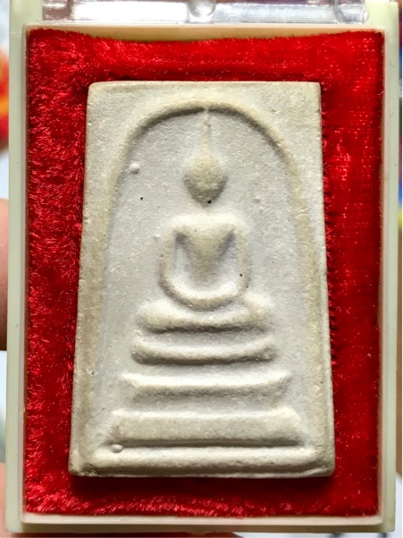 พระสมเด็จ บางขุนพรหม พิมพ์ใหญ่ 3 จุด ปี ๒๕๑๗ สวย กล่องเดิมครับ