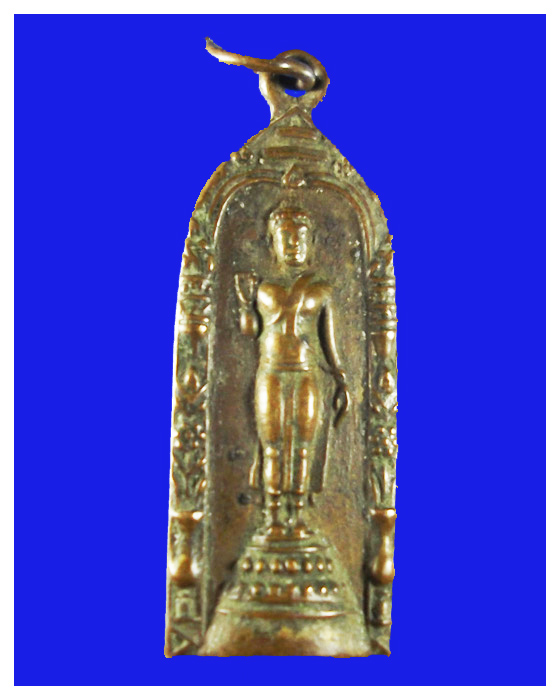 เหรียญหล่อปั้มพระพุทธวิทยาลัยสุวรรณภูมิปีพ.ศ.2511พอสวย