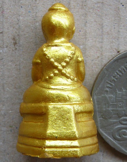 พรายกุมาร เนื้อผงพรายกุมาร หลวงพ่อสาคร จ.ระยอง ว่านดอกทองตะกรุดทองแดง หมายเลข154 พร้อมกล่องเดิม