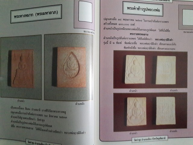 หนังสือสมบัติพ่อให้(หลวงพ่อฤษีลิงดำ วัดท่าซุง ) รวบร่วมประวัติการสร้างพระเครื่อง