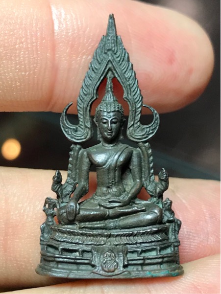 กริ่ง พระพุทธชินราช กองทัพภาคที่ 3 เนื้อ นวะโลหะ ปี 2517