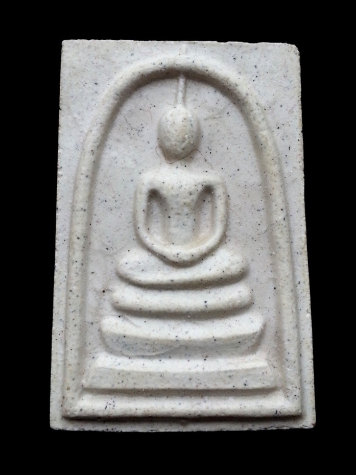 พระสมเด็จวัดระฆังฯ รุ่น 214 ปีเกิด พ.ศ.2545 ( พิมพ์ใหญ่ทรงนิยม ) " เกศเอียงทะลุซุ้ม " พร้อมกล่องเดิม