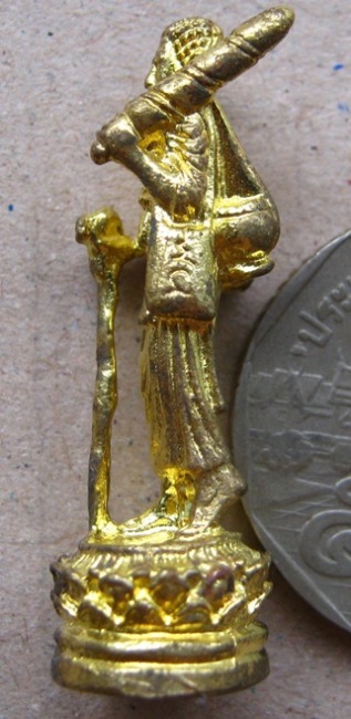  พระสิวลี วัดแสงอรุณ จ.สุรินทร์ ปี2554 รุ่นฉลองโบสถ์ หลวงปู่หงษ์ ปลุกเสก มีโค้ด พร้อมกล่องเดิม 