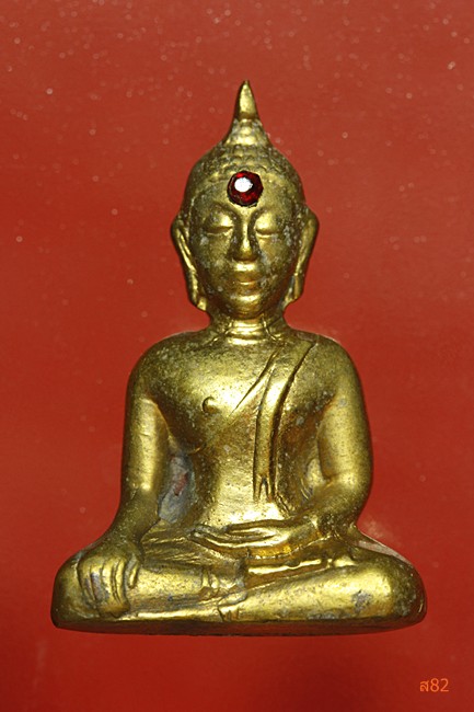 รูปเหมือนปั๊มรุ่นแรก หลวงพ่อพระใส วัดโพธิ์ชัย จ.หนองคาย ปี 2505