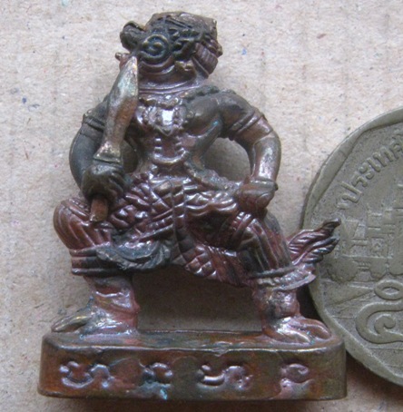 หนุมาน รุ่น2 หลวงพ่อสิน วัดละหารใหญ่ จ ระยอง ปี2552 เนื้อนวะ หมายเลข2501