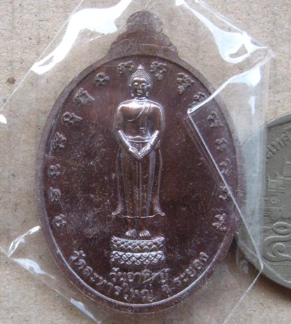 เหรียญมงคลประจำวันเกิด(อาทิตย์)หลวงพ่อสิน วัดละหารใหญ่ จ.ระยอง ปี2555 เนื้อทองแดง 