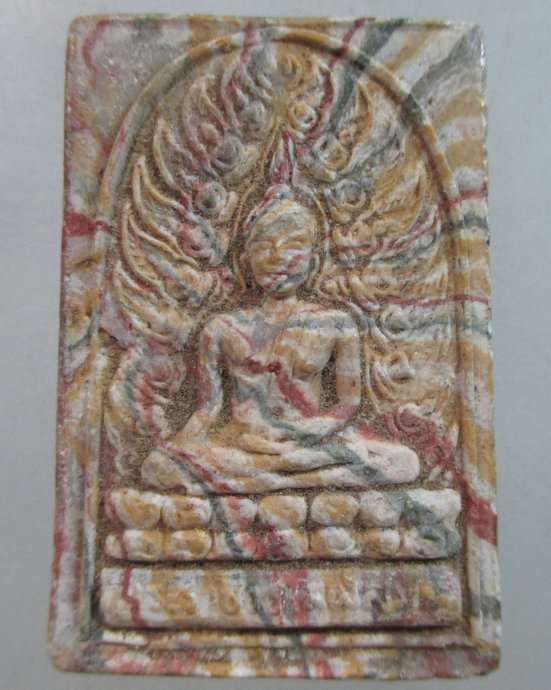 ๒๐ พระราชวรโสฬสมุนี เนื้อผงสายรุ้ง วัดศีลขันธาราม จ.อ่างทอง ปี 2524