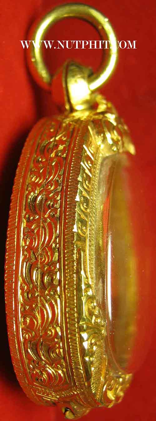 1 ใน 900 พระปิดตา หลังเต่า ลป.โต๊ะ วัดประดู่ฉิมพลี+ตลับทองคำ+บัตรรับรองพระแท้*148